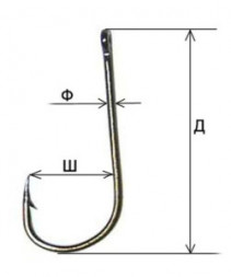 Крючок FISH SEASON Sode-ring №6 BN 10шт 10006-06F