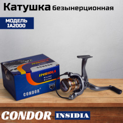Катушка Condor INSIDIA 2000, 6 подшипн., передний фрикцион