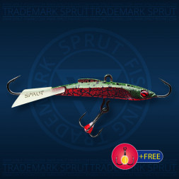 Балансир рыболовный для зимней рыбалки Sprut Usuri №7 17г 70мм ROLSPK+тр. с ф/к