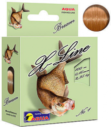 Леска AQUA X-Line Bream 0.28мм 100м