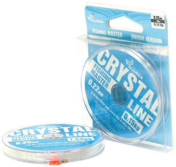 Леска ALLVEGA Fishing Master Crystal 0.12 30м