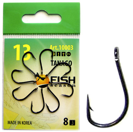 Крючок Fish Season Tanago-ring №8 BN 10шт 10003-08F